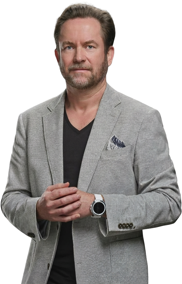 Freigestelltes Portrait von Markus Miller – Unternehmer, Investor und Experte für Krypto, Geopolitik und Vermögensschutz.
